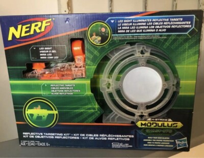 Nerf N Strike Modulus Ghost OPS Reflective Targeting Kit Hasbro NIB Free Ship