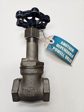3/4" NPT Gate Valve 316 Stainless #1832 Threaded MADE IN USA POWELL VALVE - NEW