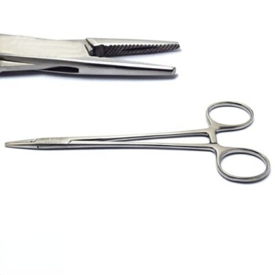 5.5Inches T/C Mayo Hegar Needle Holder with Tungsten Carbide Tip Surgical Dental