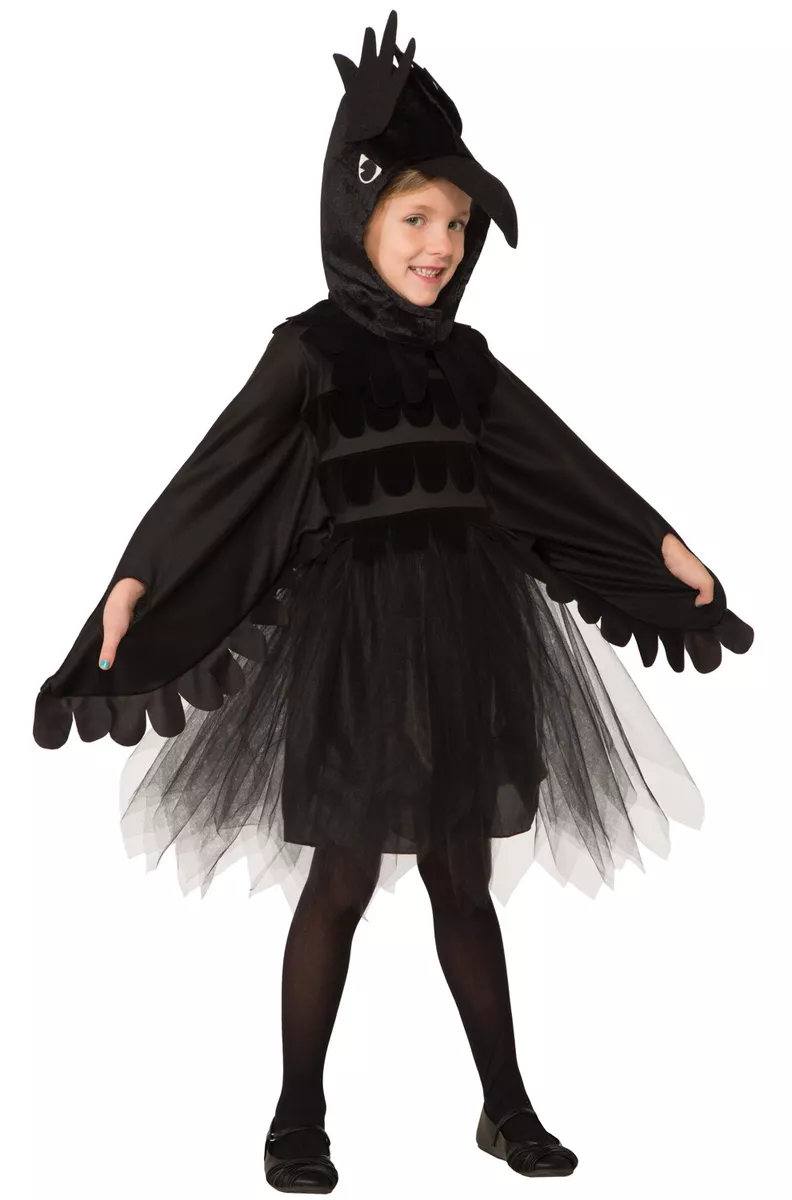 Raven Bird Dress Child Costume (Large) | eBay