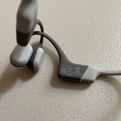 ヘッドホン AFTERSHOKZ AEROPEX LUNAR GRAY Aftershokz Aeropex (Shokz OpenRun) Open-Ear Bluetooth Bone