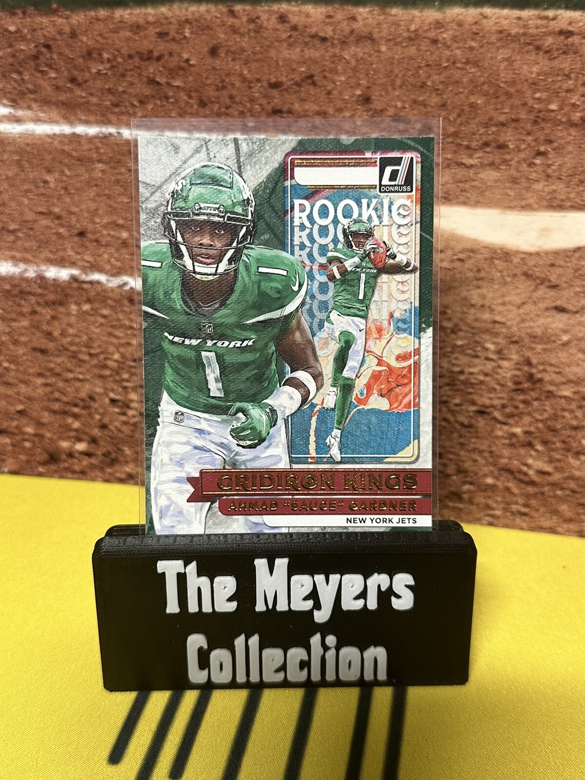 2022 Donruss #RGK-18 Ahmad "Sauce" Gardner Rookie Gridiron Kings