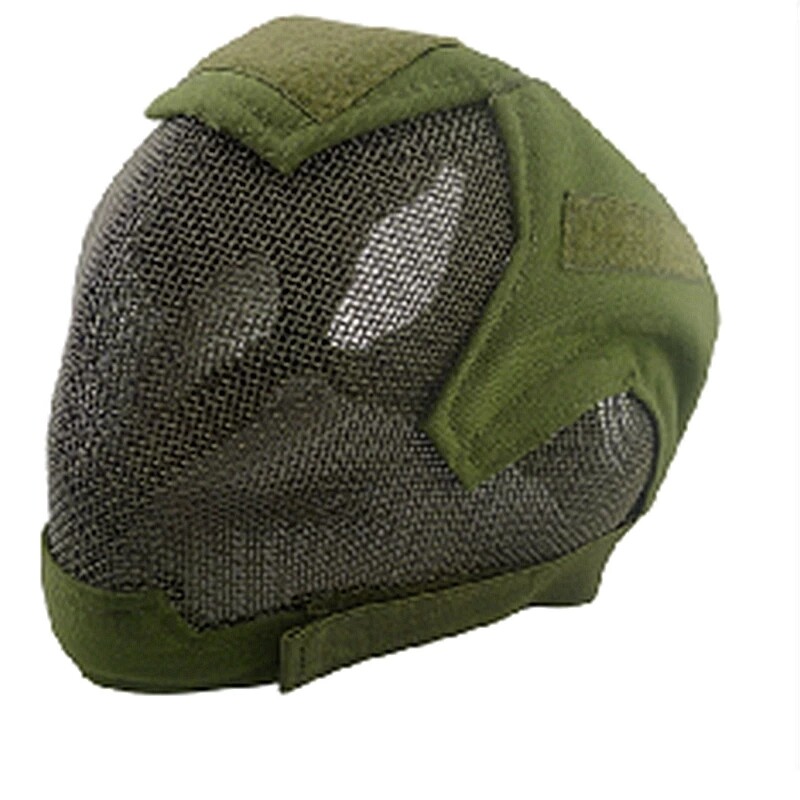 Tactical Steel Mesh Full Face Mask for Lightsaber Training
