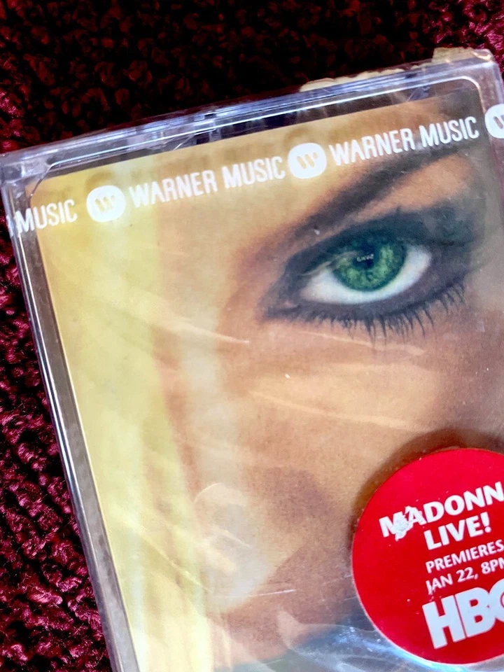 MADONNA GHV2 CASSETTE TAPE SEALED THAILAND PROMO HBO TOUR HYPE HITS STICKER LP - Image 2 of 4