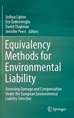 Equivalency Methods for Environmental Liability, Lipton, Ozdemiroglu, Chapma-,
