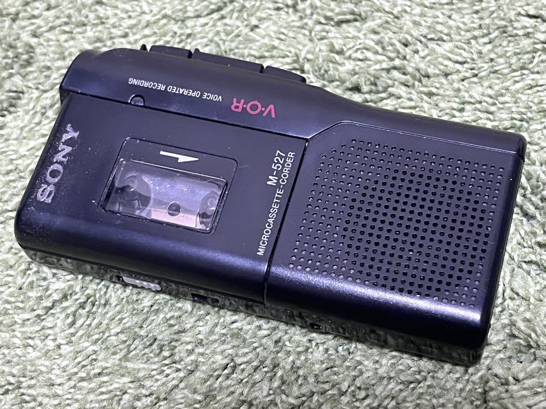 箱付きSONY M-527 マイクロカセットレコーダー 1980年代 通電のみ Yahoo!オークション -「m-527」(カセットプレーヤー