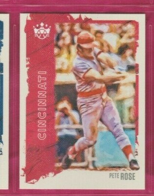 Pete Rose #7 2021 Donruss Diamond Kings Cincinnati Reds All Star MLB player