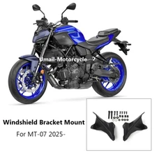 For Yamaha MT07 2025 Motorcycle Windshield Mounting Bracket Front Support Kits