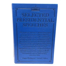 ❤️SELECTED PRESIDENTIAL SPEECHES from Washington to Biden Faux Leather NEW