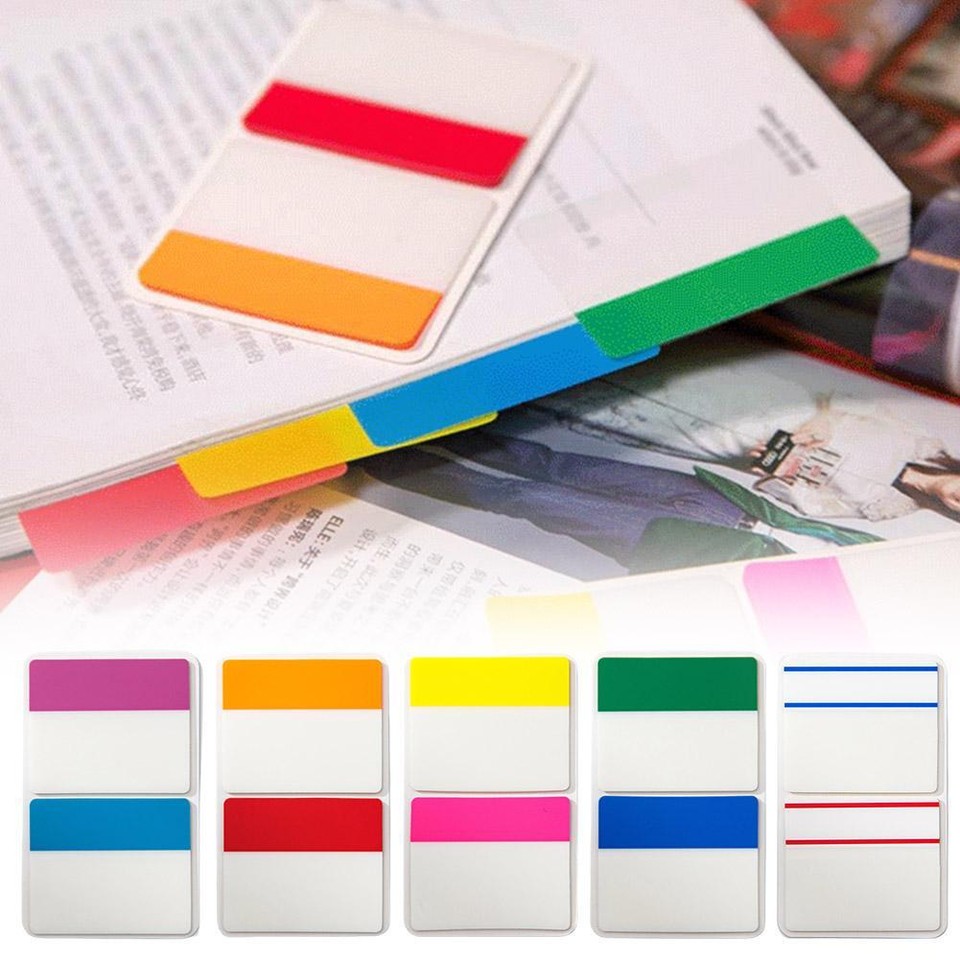 Selfadhesive Guideline Labels Writable Repositionable Bookmarks