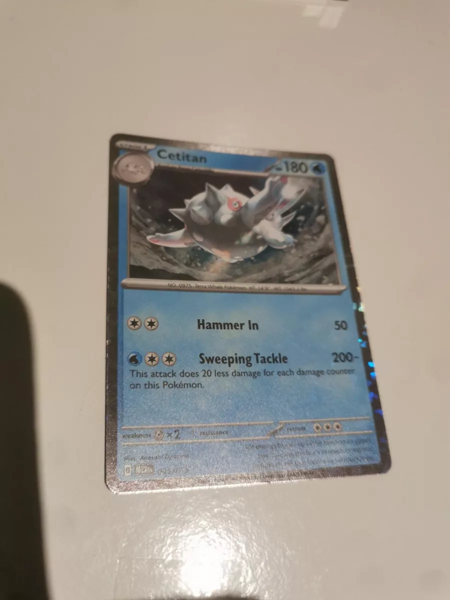 Pokemon Card - Cetitan- 005/015 - McDonalds 2023 Promo Holo Pack