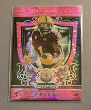 N'KEAL HARRY 2019 Prizm Draft PINK PULSAR CRUSADE ROOKIE RC #8 Patriots 