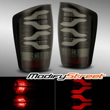 ModifyStreet For 2016-2018 Toyota Tacoma PRO-Series Jet Black LED Tail Lights