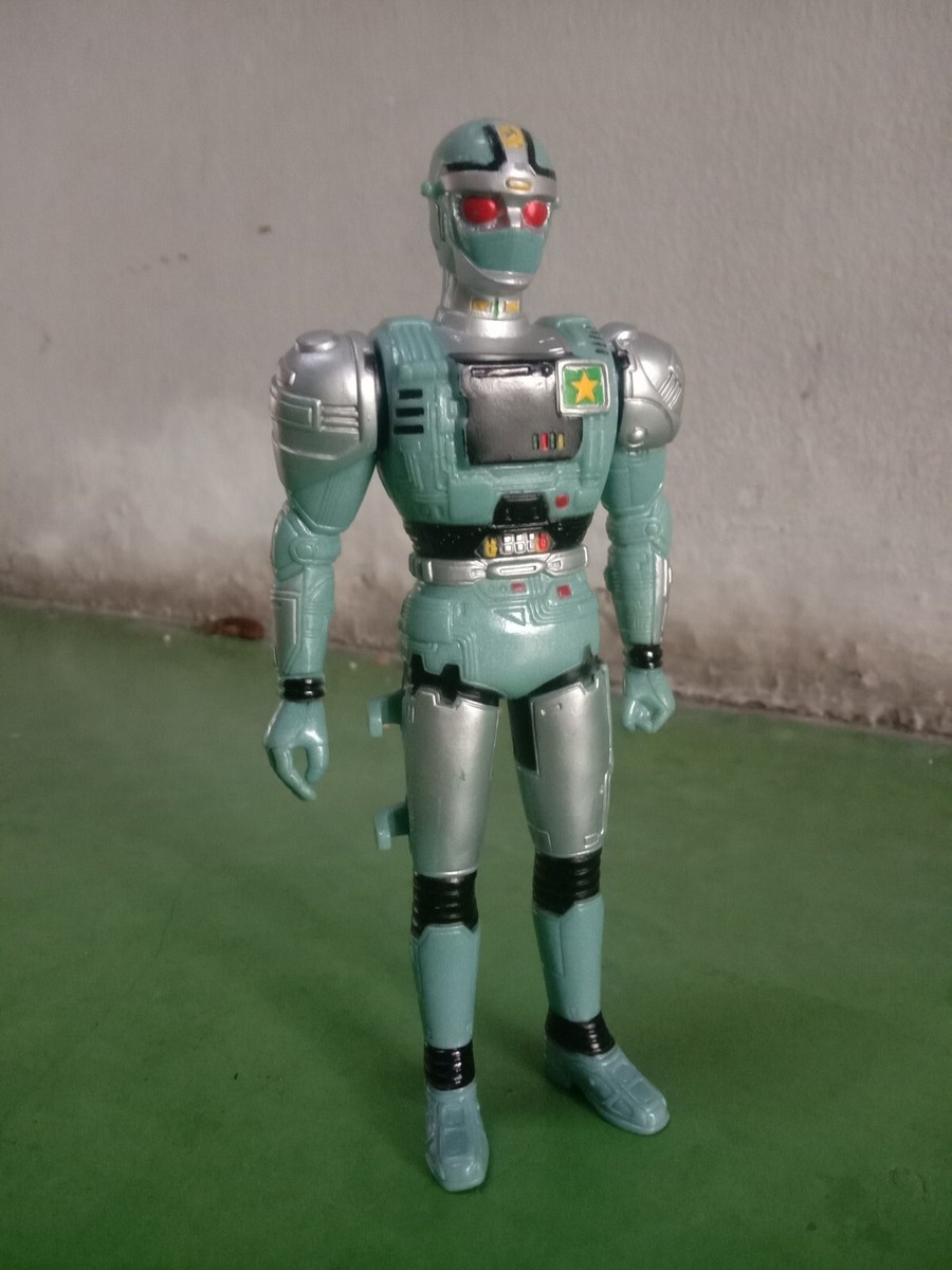 Figurine Popy Bandai 1989 - Space Sheriff JIBAN - Figure DX 20 Cm - Métal - Collection
