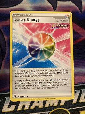 Pokemon TCG Fusion Strike Energy 244/264 | eBay Pokemon TCG Fusion Strike Energy 244/264 | eBay