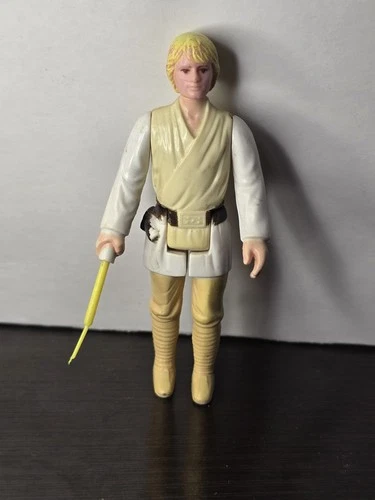Vintage Kenner 1977 Star Wars FARMBOY Luke Skywalker * COMPLETE * 3L COO * T1