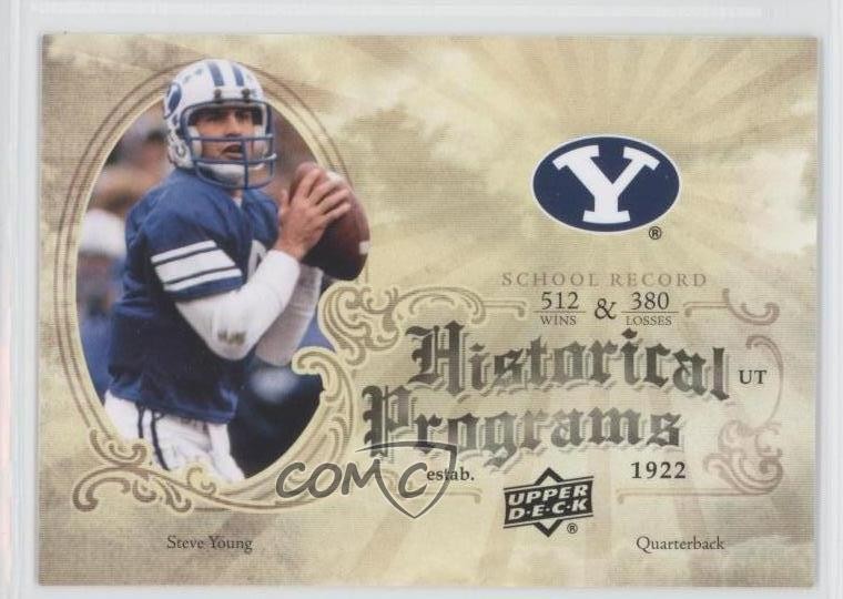 2011 Upper Deck Historical Programs Steve Young #HP-2 HOF 0c2