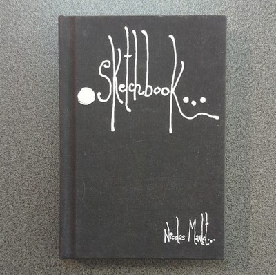 Signed DreamWorks Character Designer Nicolas Marlet Sketchbook Edition 1141/1500