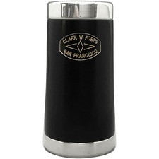 Clark W Fobes Tapered Barrel with Silver Rings A 66 mm