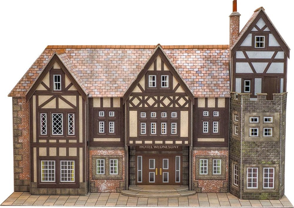 Metcalfe PO375 Hotel Wednesday OO Gauge Card Kit