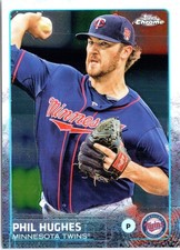Phil Hughes 2015 Topps Chrome #185 Minnesota Twins