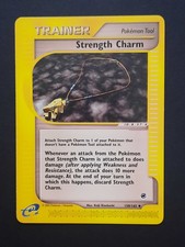 Pokemon Strength Charm Expedition Base Set [Moderately Played] e-Reader 150/165 on eBay