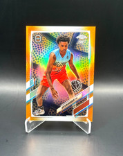 #'d /25! Bryson Warren 2021-22 Topps Chrome OTE Orange Basketball Refractor /25