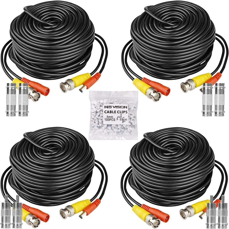 Weatherproof Surveillance Camera Cables Set - Image 3 of 4