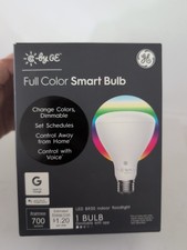 GE Smart Full Spectrum Dimmable Smart LED Flood Light Bulb10-watt New Open Box