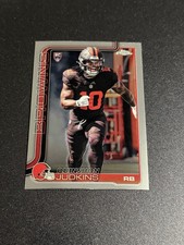 2025 Topps Chrome Football Quinshon Judkins #325 Browns RC