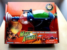 Mars Attacks ! Tim Burton Martian Brain Disintegrator Ray Gun 1996 Trendmasters