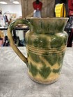 FRENCH ANTIQUE POTTERY EARTHENWARE FRANCE DIEULEFIT 8' PITCHER — photo 5