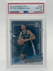 2023 Donruss optic VICTOR WEMBANYAMA RC #225 PSA 10 GEM MINT! Rated Rookie!