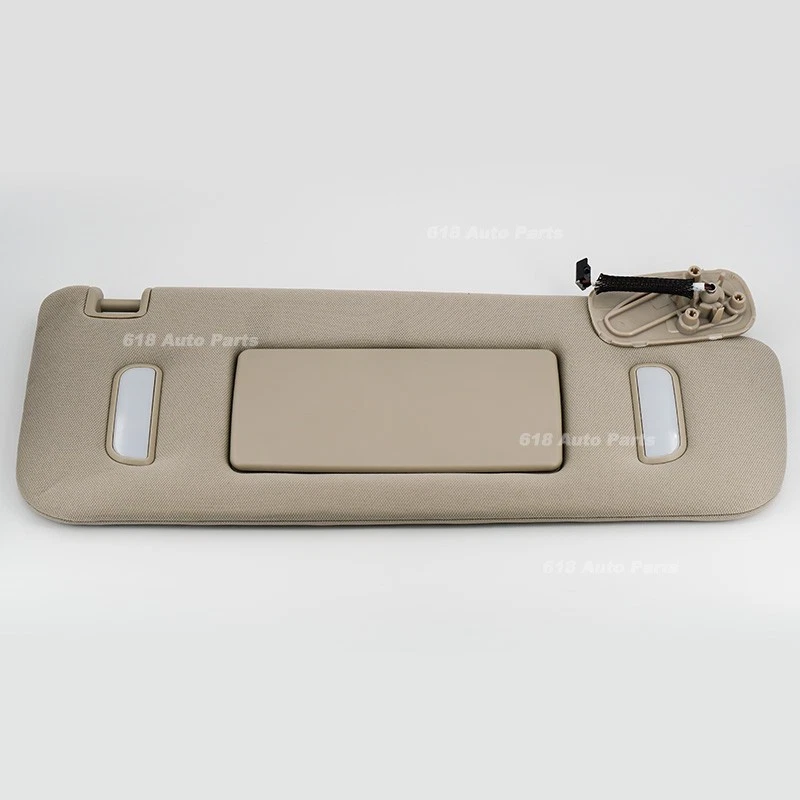 Parasoles laterales del pasajero delantero aptos para GMC Sierra 1500 2500HD 3500HD 2007-2010 Foto 2 de 4