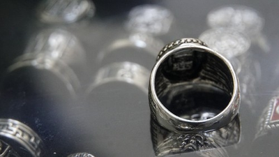 #ad WW1 2 Veteran Commemorative Ring $39.00