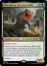 ~ The Gitrog, Ravenous Ride ~ NM ~ Outlaws of Thunder Junction ~ MTG ~