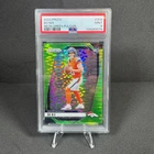 2024 Panini Prizm Bo Nix RC Neon Green Pulsar PSA 9 Broncos Rookie #309