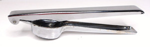 Vintage Garlic Press, Steel, 7 in