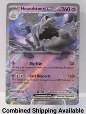 Houndstone ex 102/197 SV03: Obsidian Flames NM Holo English 15687