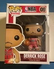 VAULTED! Funko POP! NBA Derrick Rose #09 Chicago Bulls w. Plastic Case