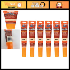 Carpenter's Wood Filler 3.25 oz Tube - Natural Finish, 6 Pack for Repairs  DIY