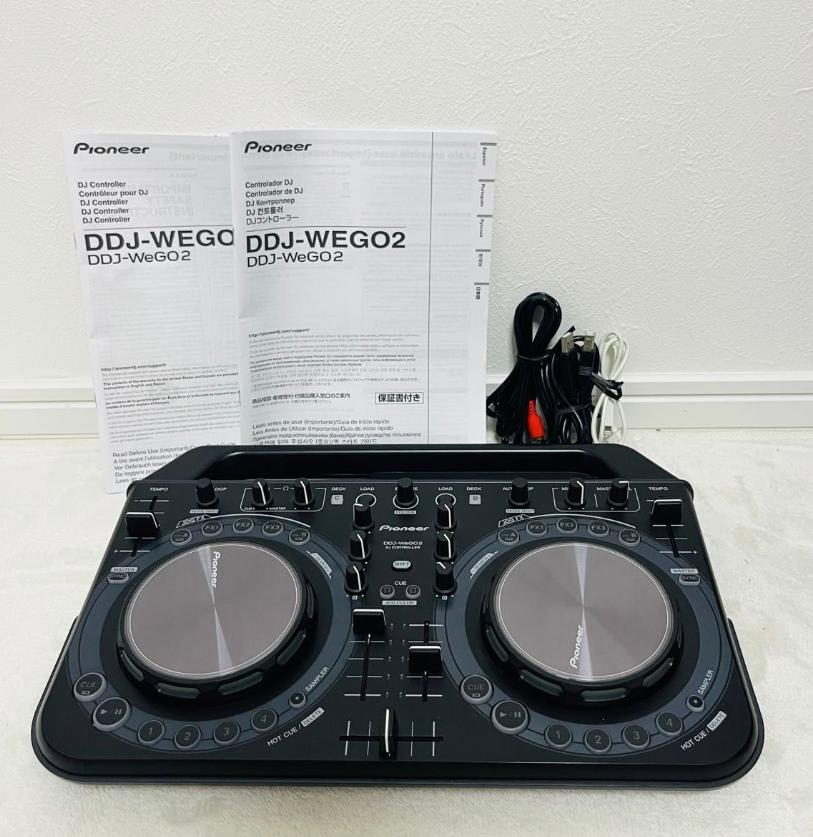 Pioneer DDJ-WeGO2 DJ CONTROLLER 2-Channel Multicolor LED Jog Pioneer DDJ-WeGO2 DJ CONTROLLER 2-Channel Multicolor LED Jog
