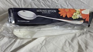 NEW Unopened Package Vintage WM Rogers Silver Plate  Spoon 
