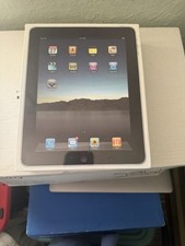 Apple iPad 1st Generation 16GB Wi-Fi Tablet Black 9.7" Touch Screen MB292LL/A
