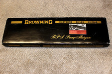 Rare Early Vintage Browning Bps Pump Shotgun 12 Gauge Invector Model Box