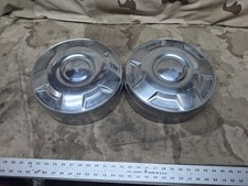 1980 91 Ford Truck F250 F350 Dogdish Hubcaps Stainless 12 Inch Ext Cab Deep Hub 1980 91 Ford Truck F250 F350 Dogdish Hubcaps Stainless 12 Inch Ext Cab Deep Hub