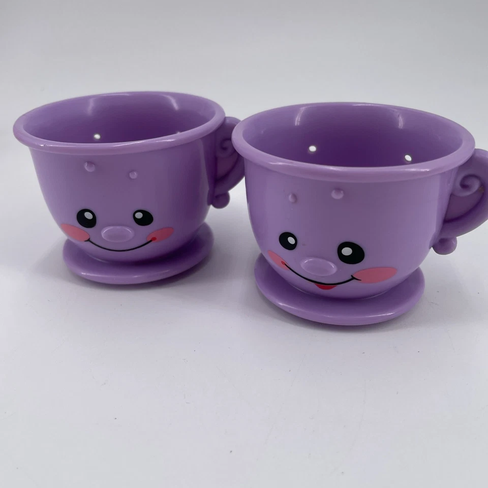 Fisher Price Laugh Learn Conjunto de Chá Pote Xícara de Sobremesa Musical Diga Por Favor Conte Vídeo - Imagem 4 de 4