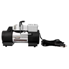 12V Heavy Duty with 100W Copper Motor Double Cylinder Air Compressor/Tyre Inf...