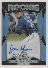 2019 Panini Prizm Rookie Carolina Blue 39/100 Javy Guerra Javier #RA-JG Auto z7h