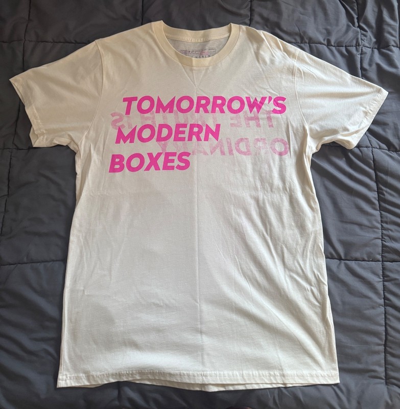 Thom Yorke T-shirt Tomorrow's Modern Boxes Radiohead WASTE XL